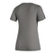 Miami Hurricanes adidas Women's Mighty Mascot Tri-Blend V-Neck T-Shirt - Grey
