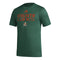 Miami Hurricanes adidas 'Miami Canes' Aeroready Pregame T-Shirt - Green