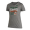 Miami Hurricanes adidas Women's Graffiti Tri-Blend V-Neck T-Shirt - Grey