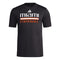 Miami Hurricanes 2023 adidas Ghost Pregame Miami Nights Aeroready T-Shirt - Black