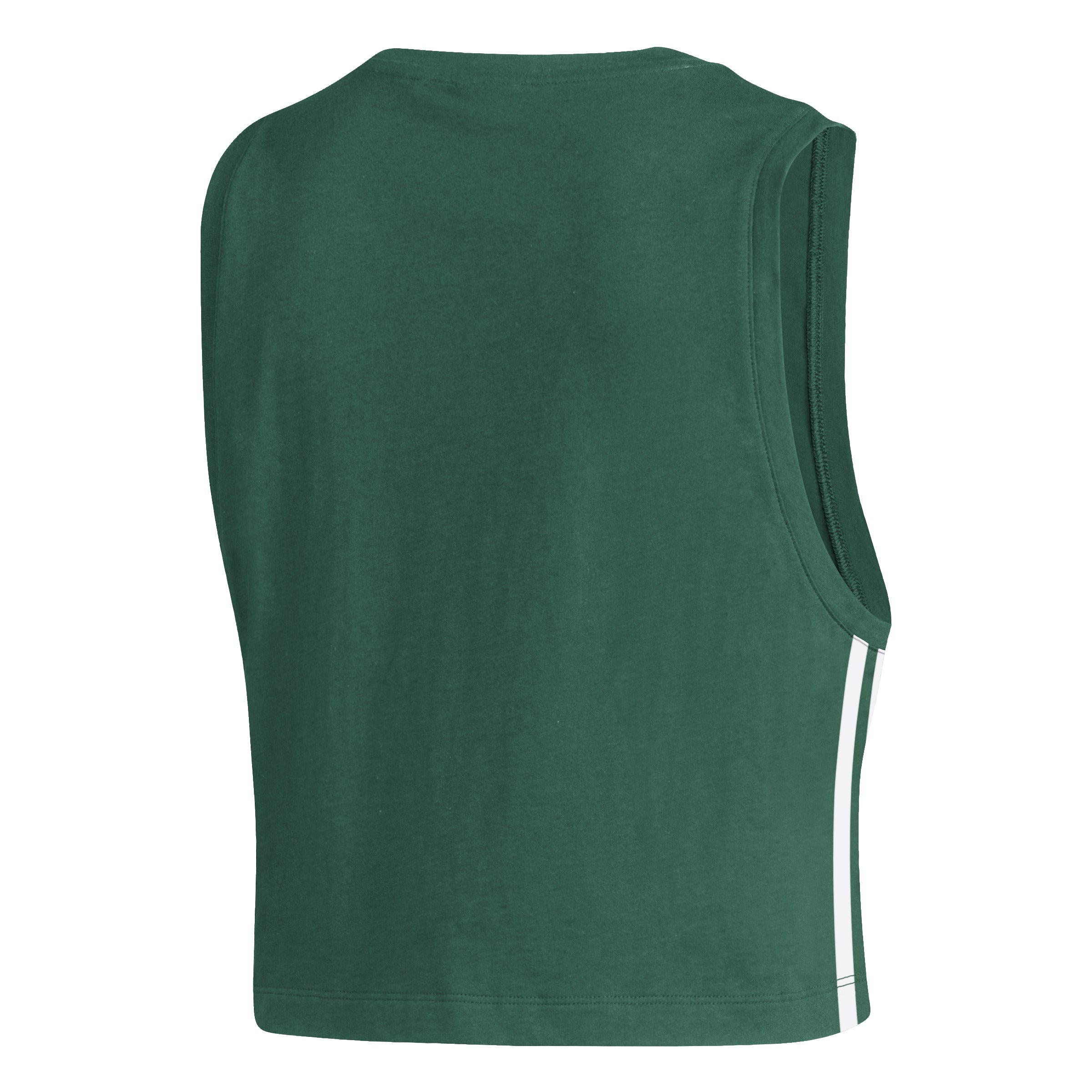 Miami Hurricanes adidas Women's Fashion Crop Top Tank - Green