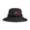 Miami Hurricanes adidas Aeroready Bucket Hat - Black
