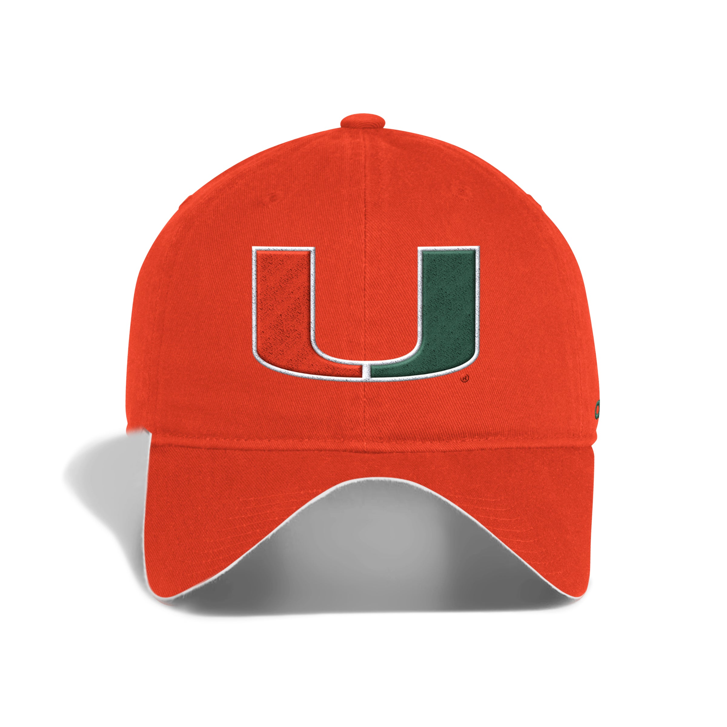 Miami Hurricanes adidas Coaches Adjustable Slouch Hat - Orange