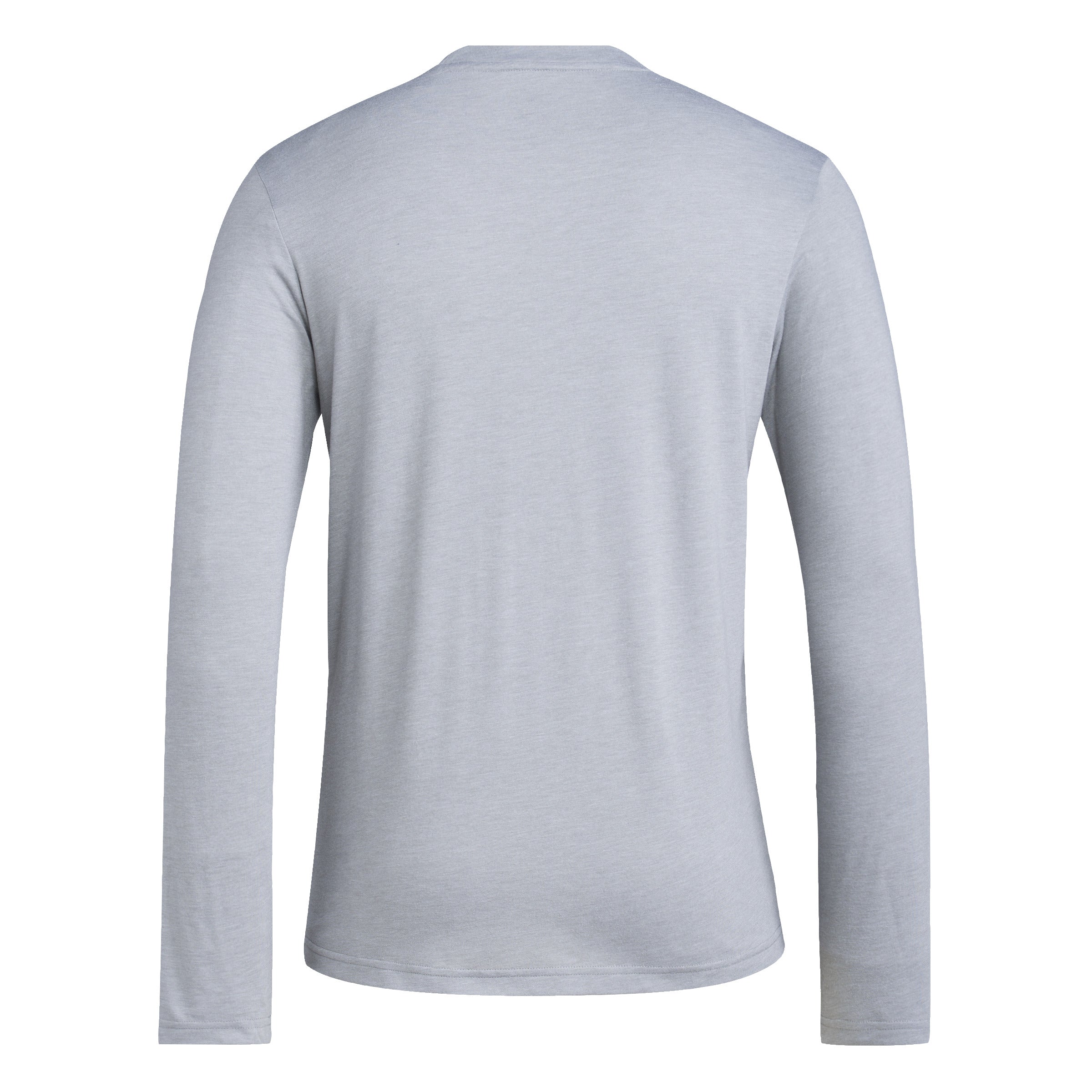 Miami Hurricanes adidas Tri-Blend L/S T-Shirt - Grey