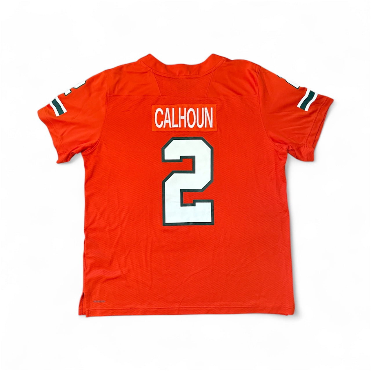 Miami Hurricanes adidas Kenny Calhoun #2 Football Jersey - Orange