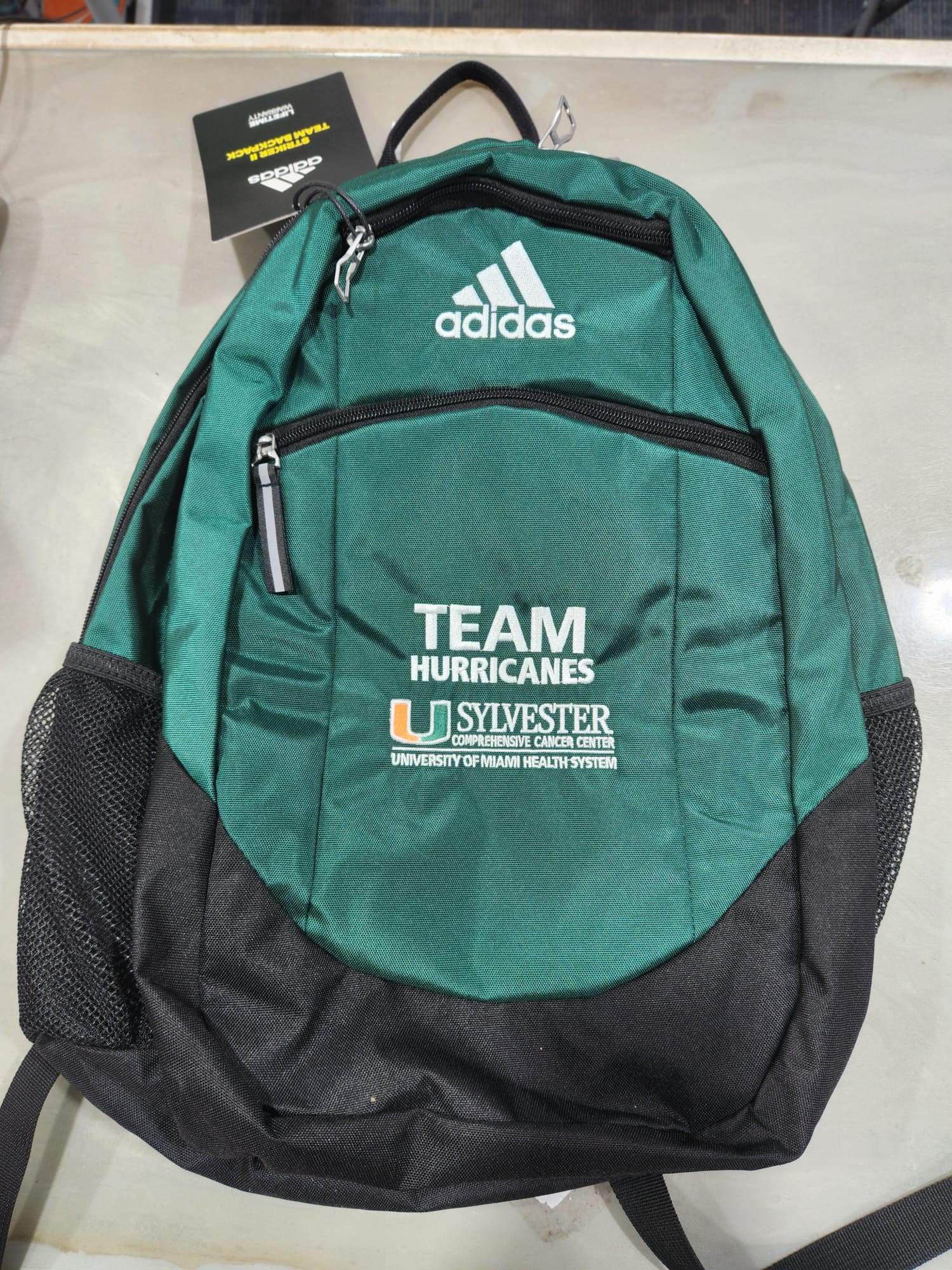 Team Hurricanes DCC adidas Backpack - Green