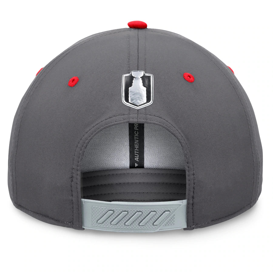 Florida Panthers 2024 Stanley Cup Final Locker Room Hat - Gray/Red