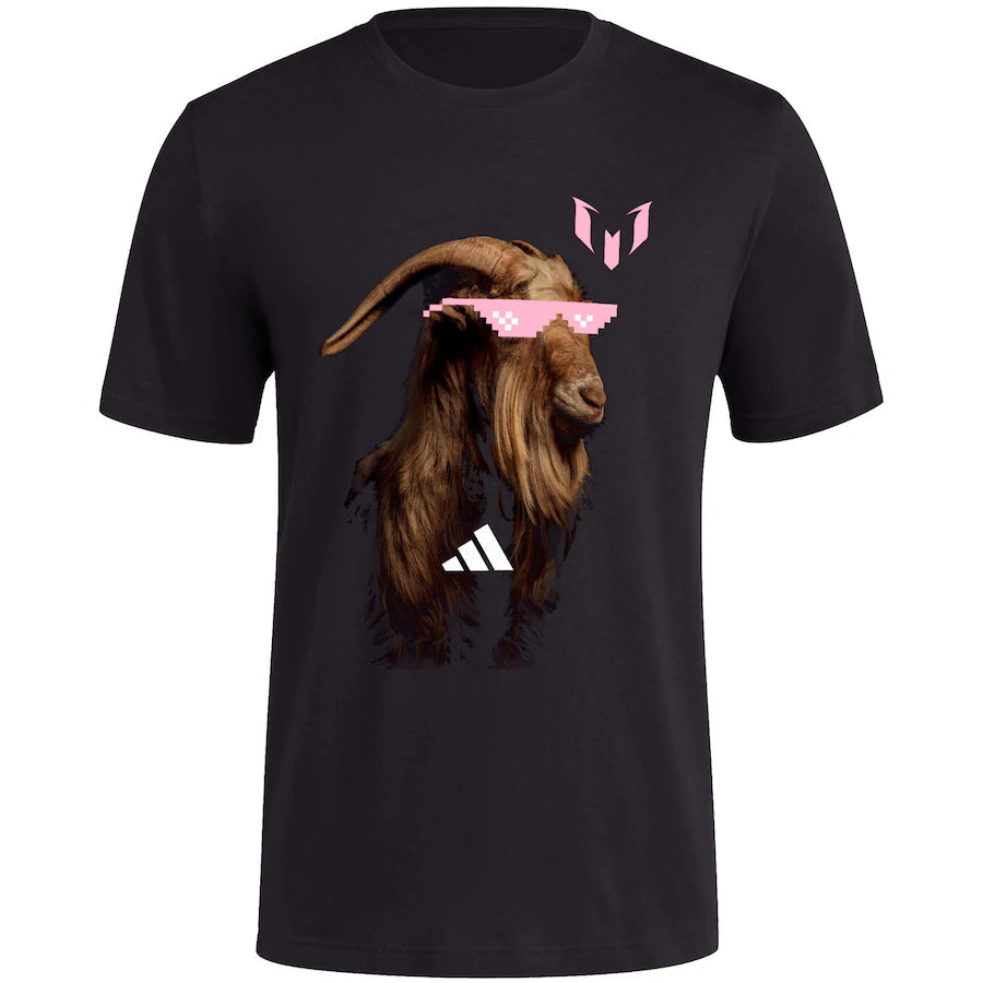 Lionel Messi x adidas Youth Goat T-Shirt - Black