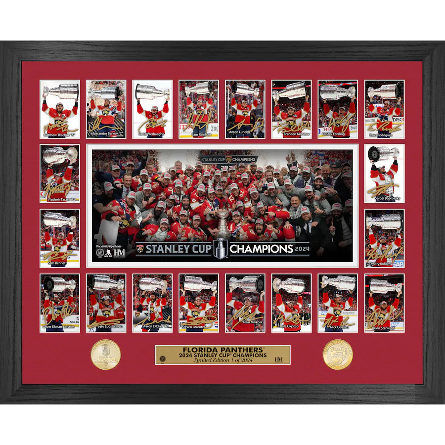 Florida Panthers 2024 Stanley Cup Champions Memorable Moments Bronze C