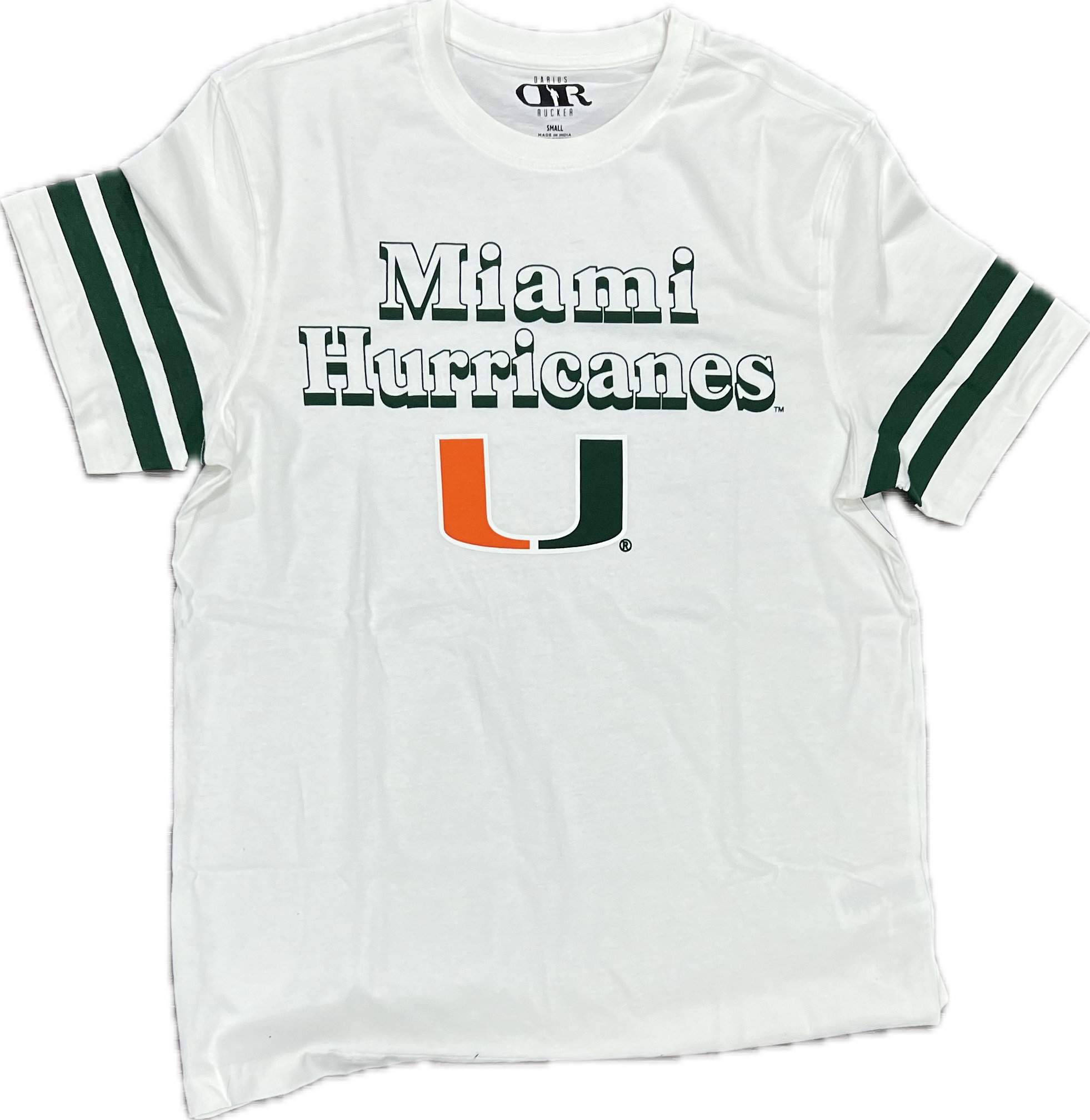 Miami Hurricanes Darius Rucker Vintage T-Shirt - Light Cream.