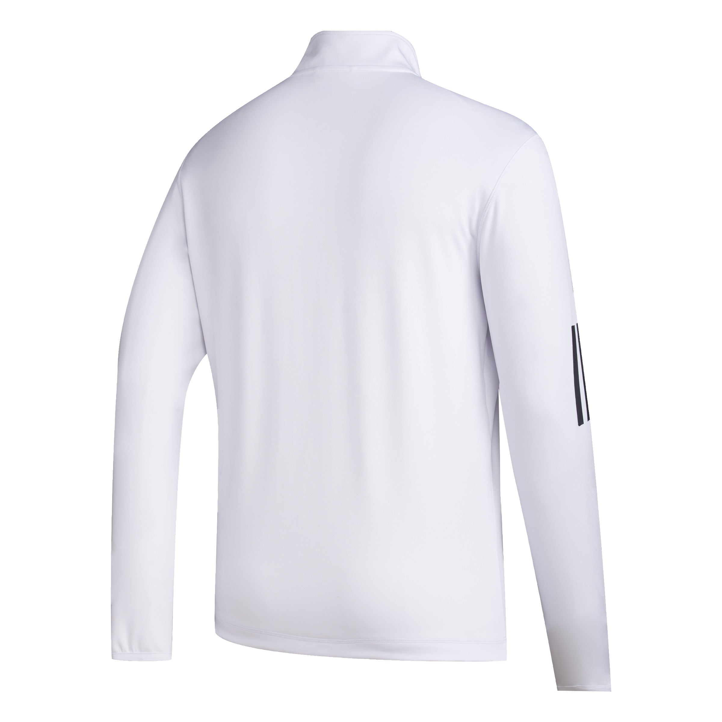 Miami Hurricanes adidas Sebastian 1/4 Zip Golf L/S Training Top - White