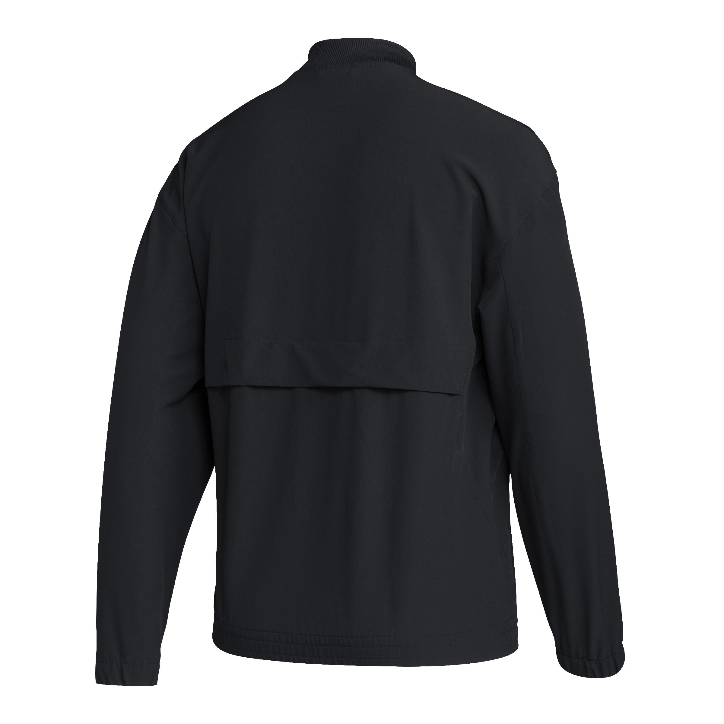 Miami Hurricanes adidas Full Zip Woven Jacket - Black