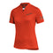 Miami Hurricanes adidas Women's Coordinator 1/4 Zip Polo - Orange