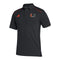 Miami Hurricanes 2023 adidas Coaches AEROREADY Polo - Black