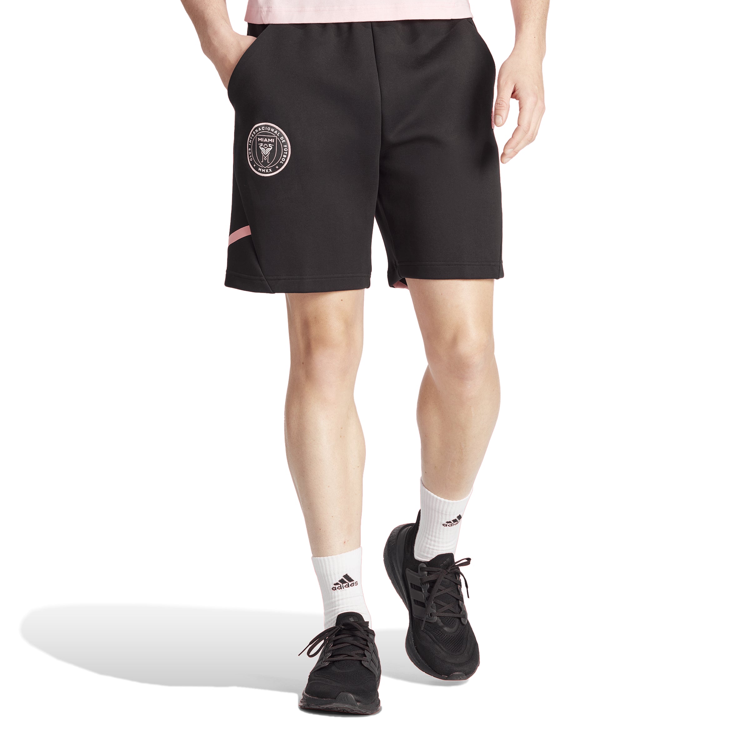 Inter Miami CF adidas 2024 Travel Shorts - Black