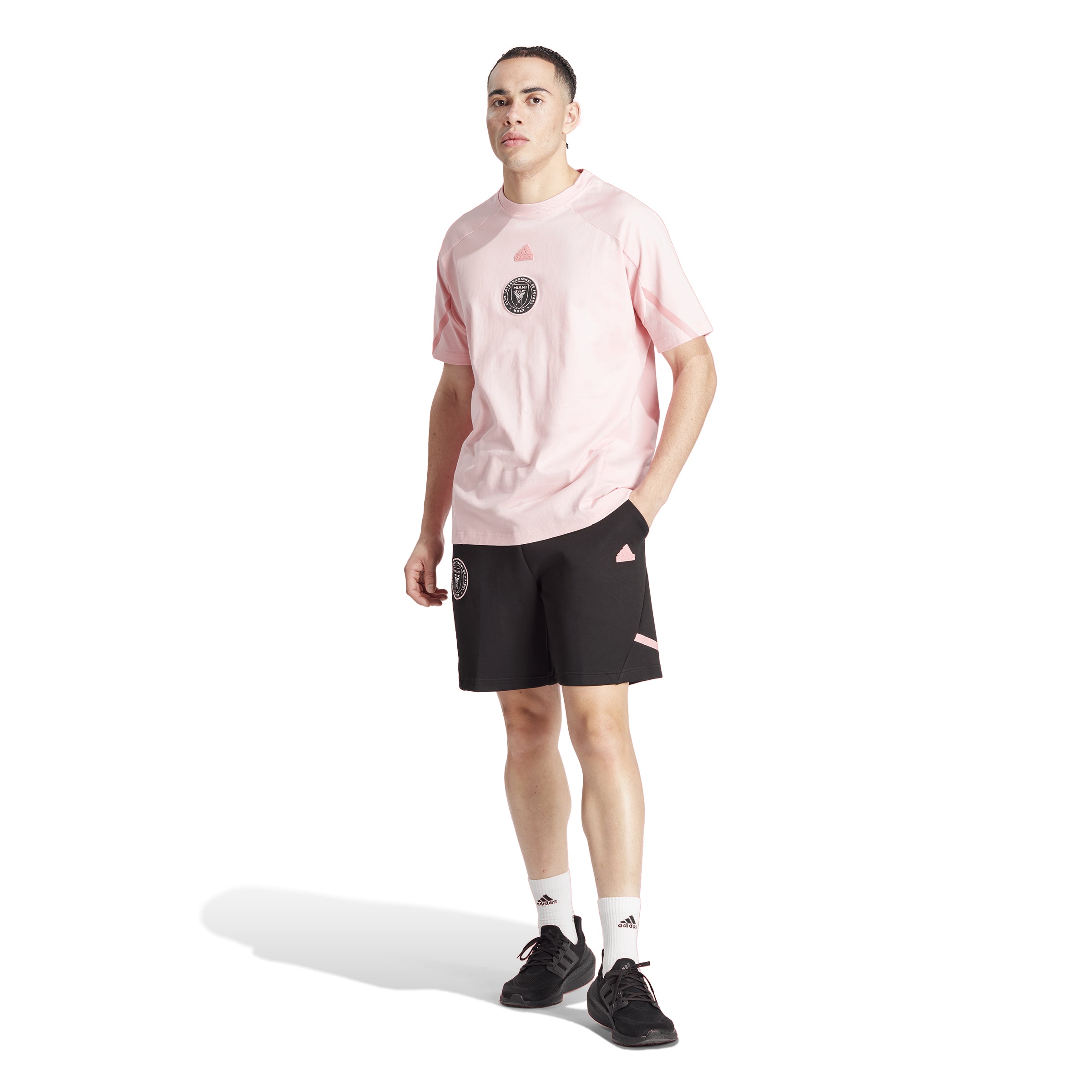 Inter Miami CF adidas 2024 Travel Shorts Black