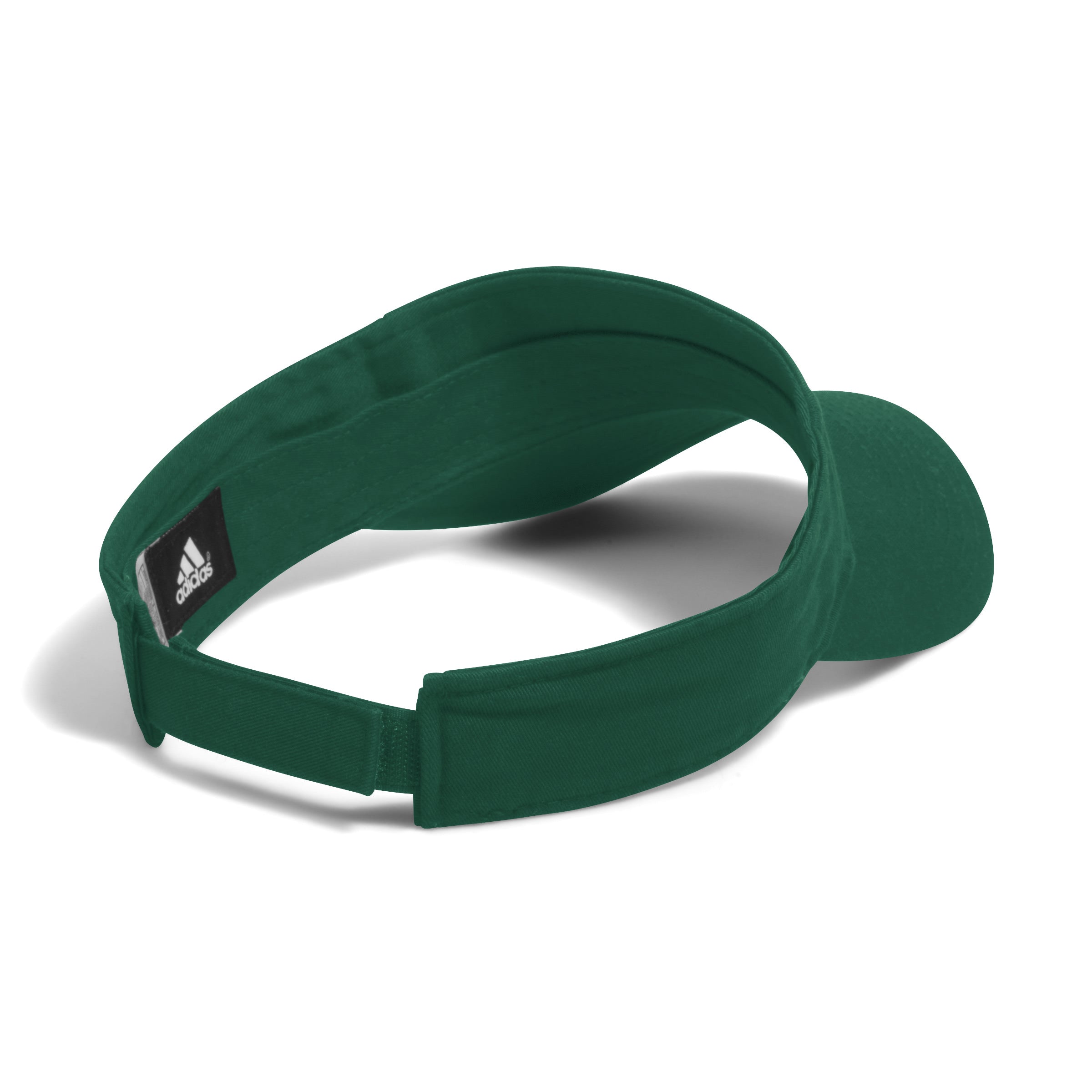 Miami Hurricanes adidas 2024 Team Medium Crown Visor - Green