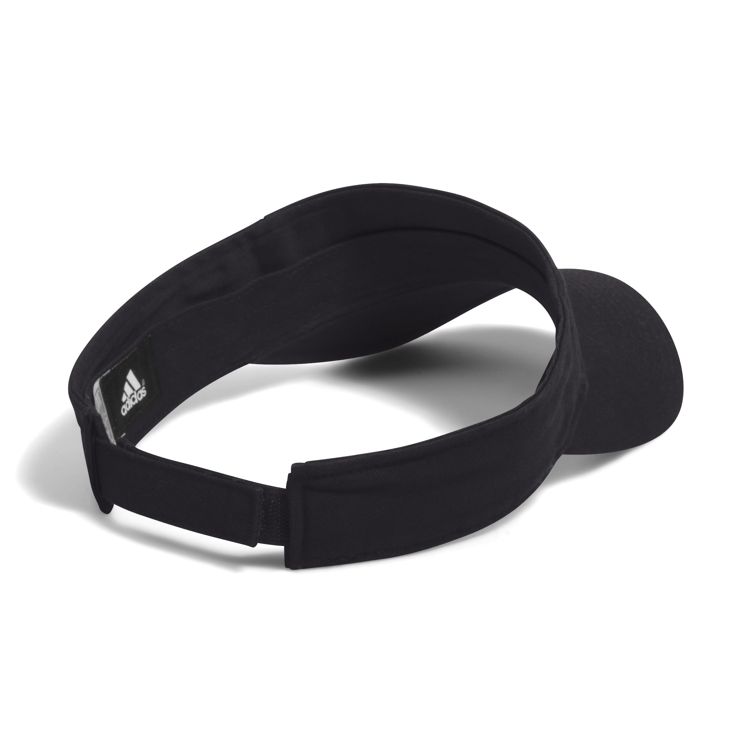 Miami Hurricanes adidas 2025 Team Medium Crown Visor - Black