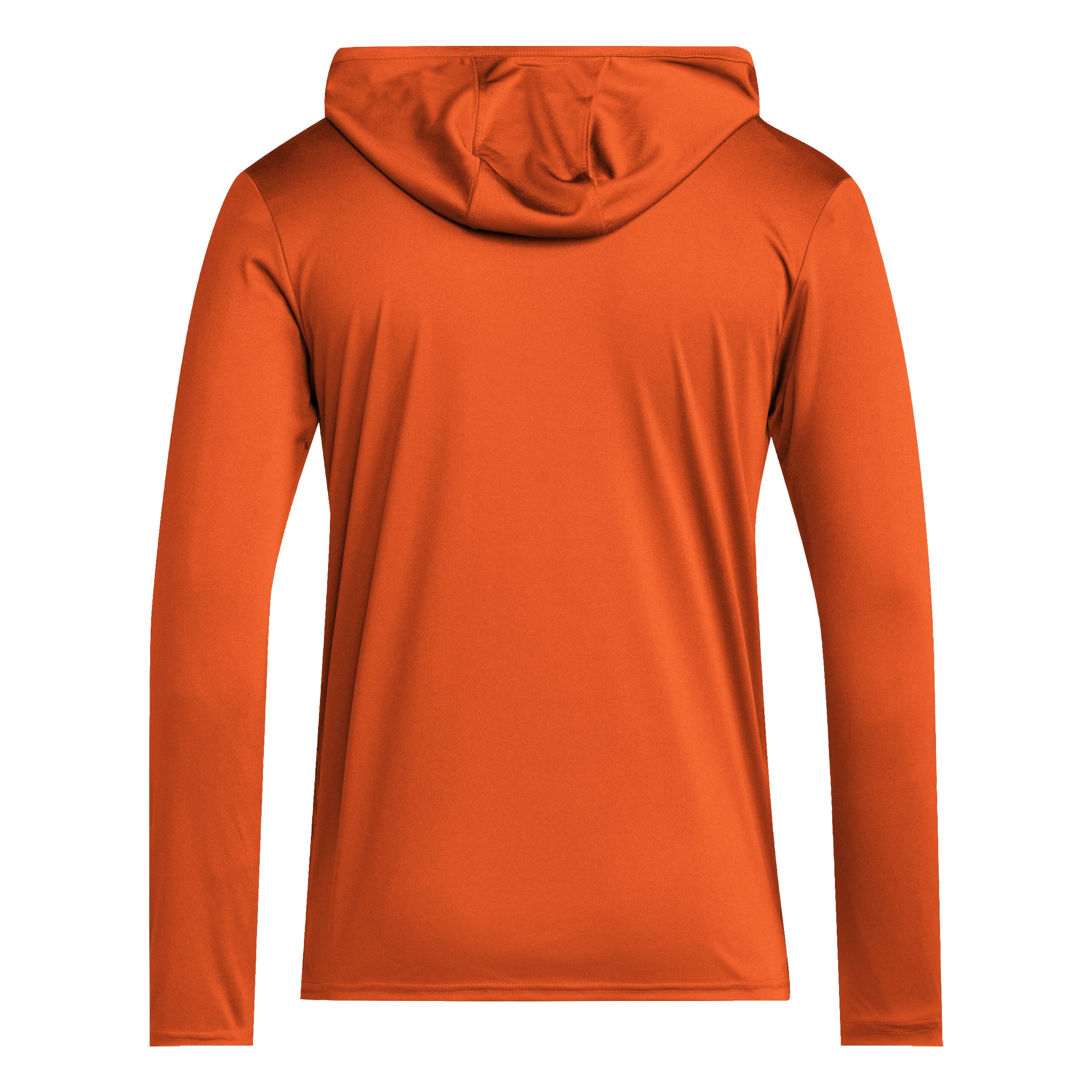 Miami Hurricanes adidas 2024 D4T Sideline Hooded Long Sleeve T-Shirt - Orange