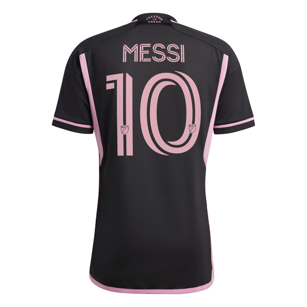 messi inter miami jersey black
