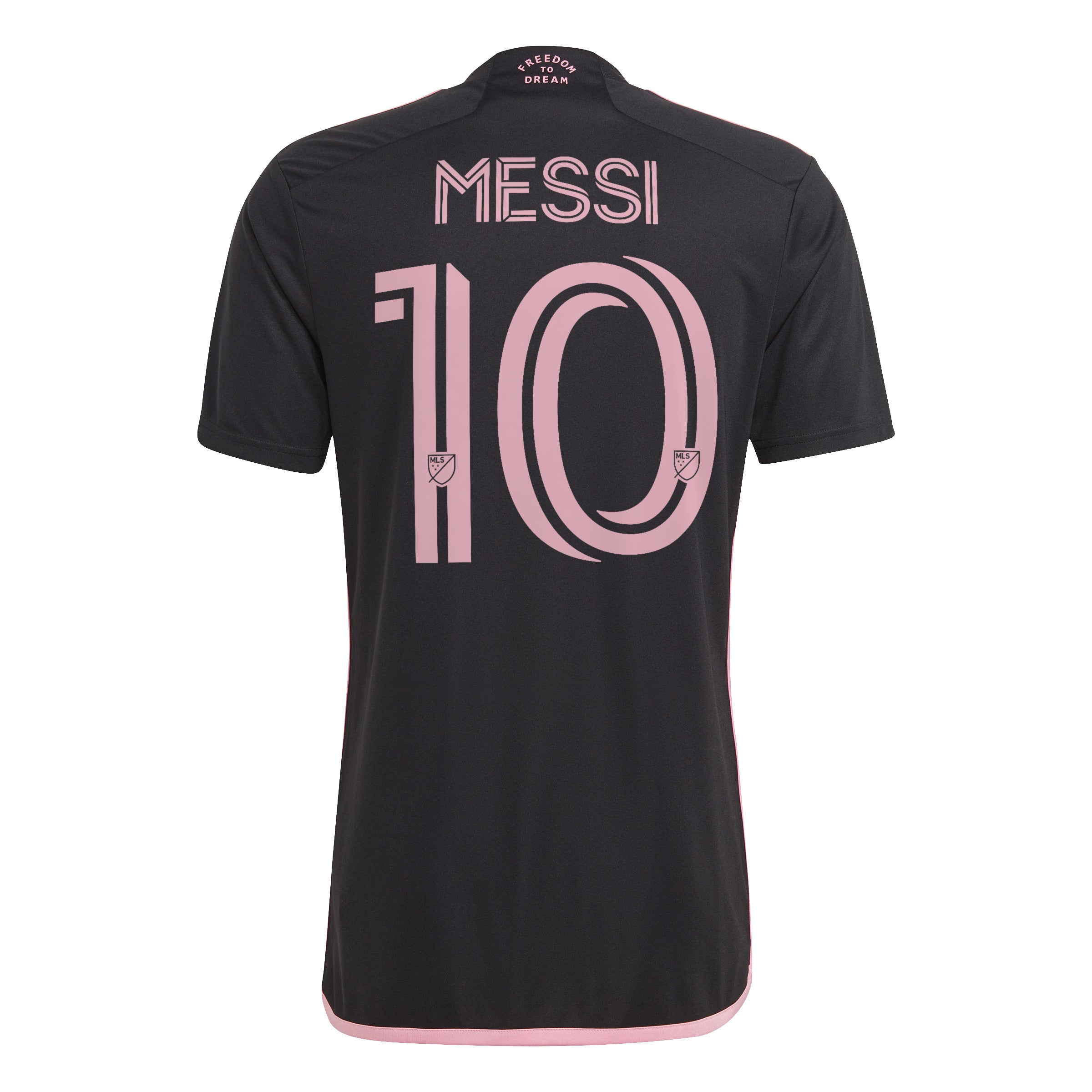 Inter Miami CF adidas MESSI #10 2023 Replica Away Jersey - Black