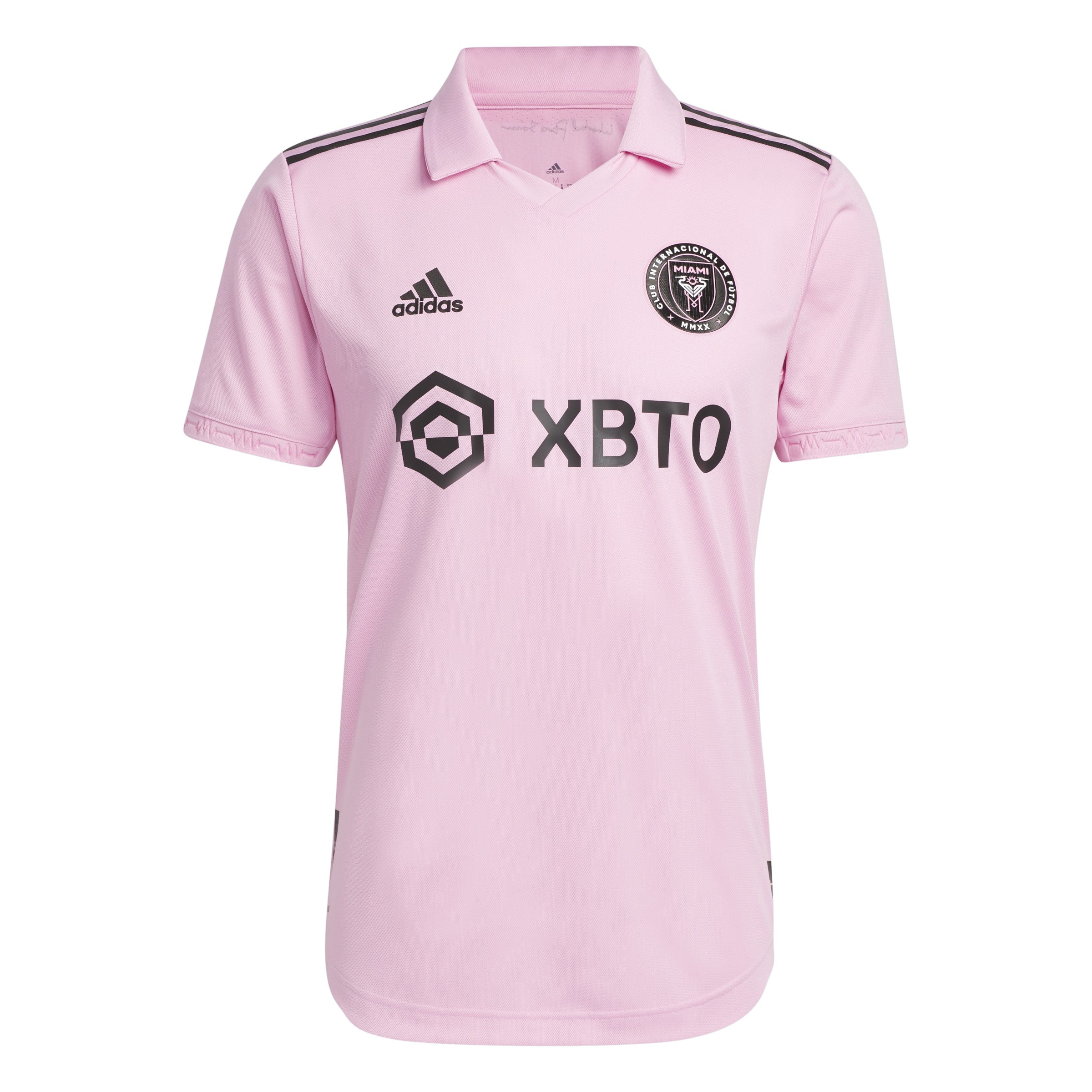 Pre-Order Inter Miami CF adidas MESSI #10 Home Authentic Jersey - Pink