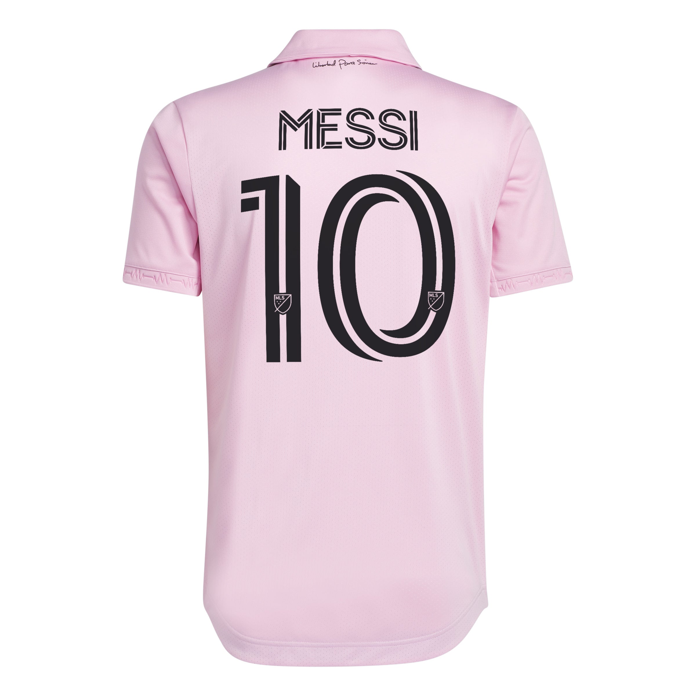 Pre-Order Inter Miami CF adidas MESSI #10 Home Authentic Jersey - Pink