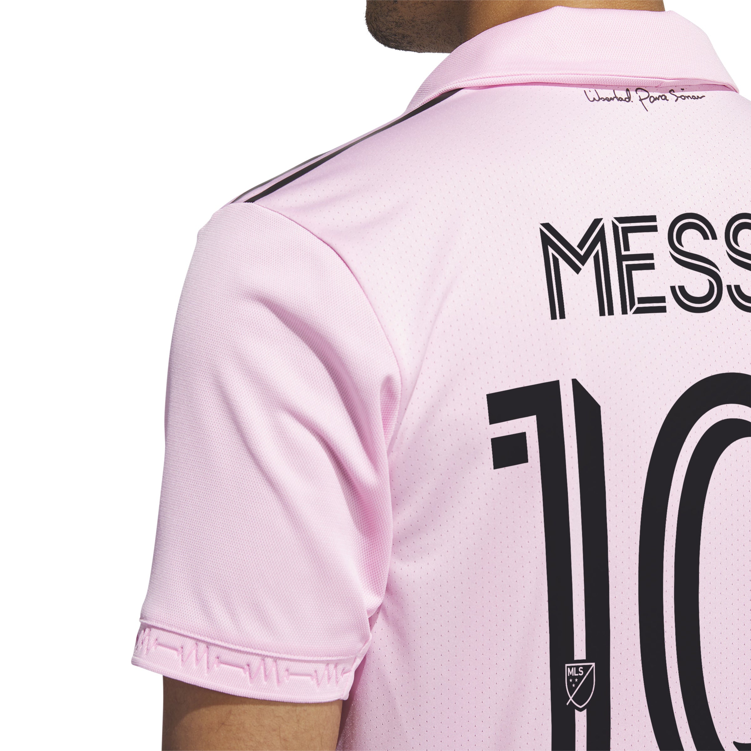 Pre-Order Inter Miami CF adidas MESSI #10 Home Authentic Jersey - Pink
