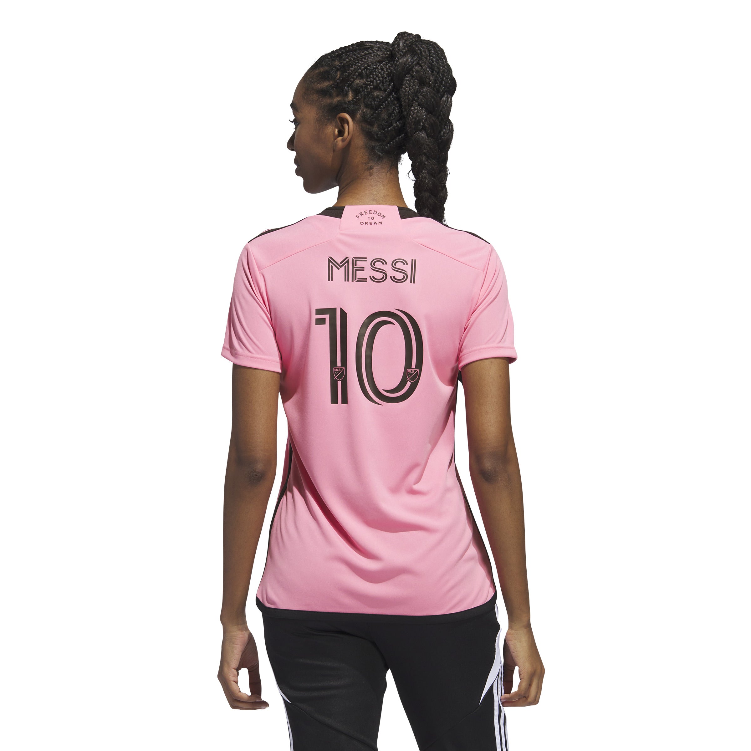 Inter Miami CF Lionel Messi adidas Women's 2024 2getherness Replica Player Jersey - Pink
