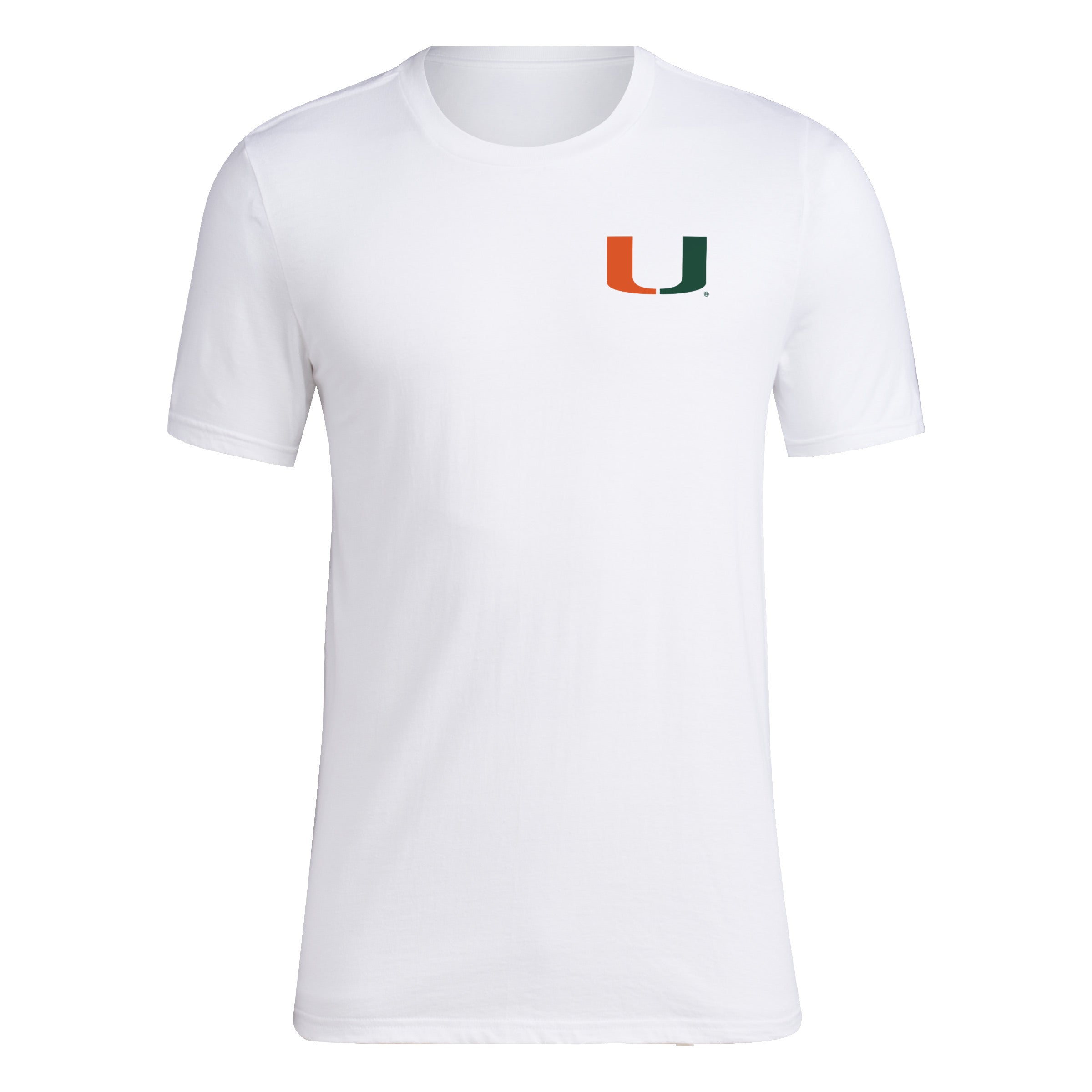 Miami Hurricanes adidas 2024 Coordinates Fresh T-Shirt - White