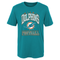 Miami Dolphins Youth & Kids Big Blocker T-Shirt - Aqua