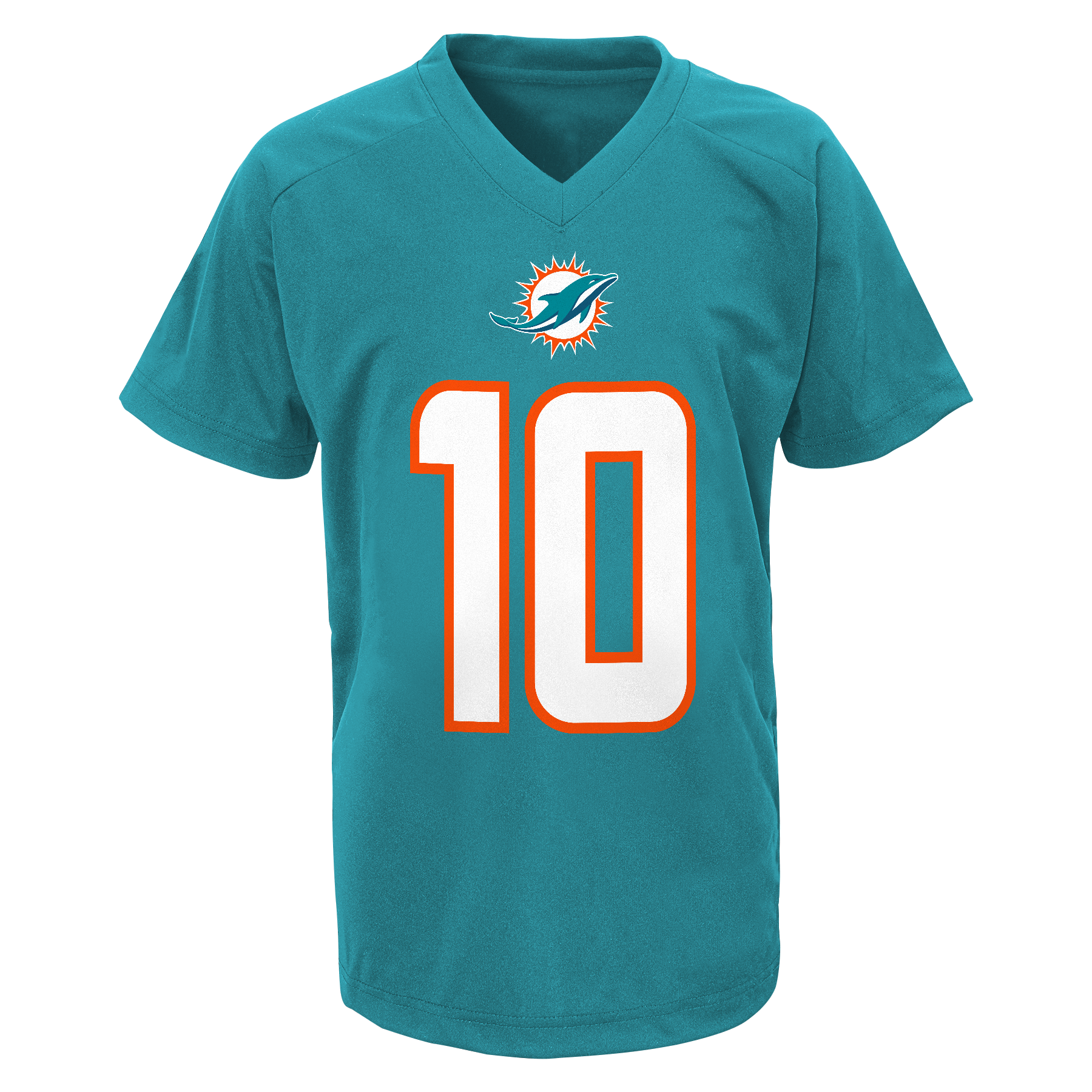 Miami Dolphins Youth Tyreek Hill Performance Tee - Dark Aqua