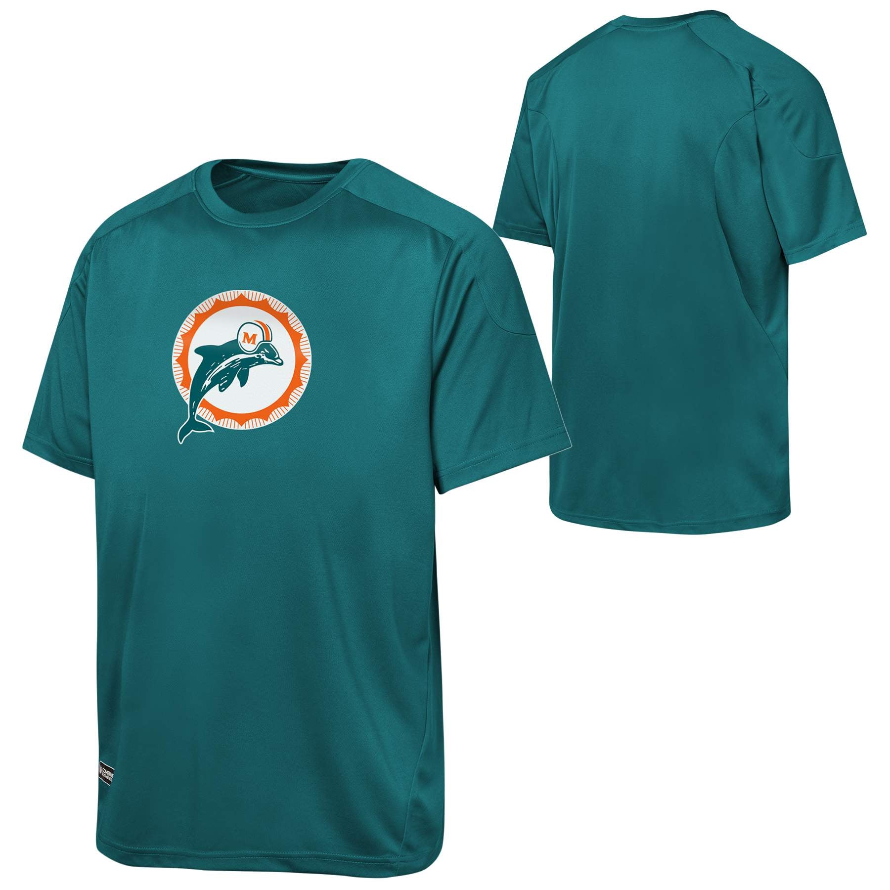 Miami Dolphins Stadium Retro Spike Speed T-Shirt - Aqua Miami Dolphins Stadium Retro Spike Speed T-Shirt - Aqua