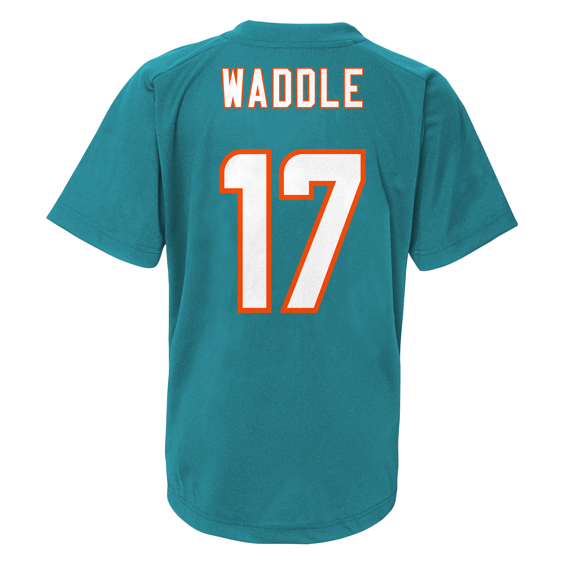 Miami Dolphins Toddler Jaylen Waddle Performance Tee - Dark Aqua