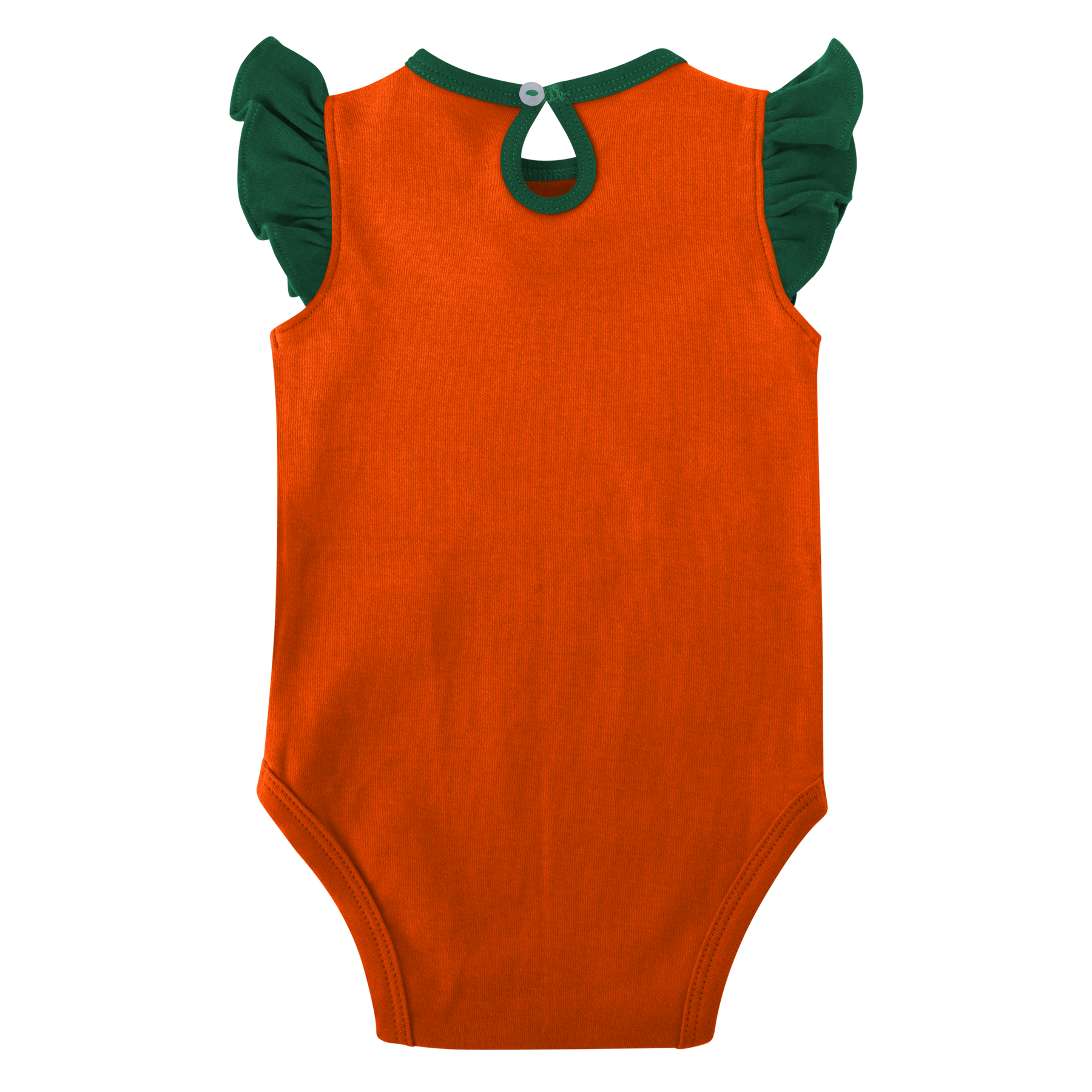 Miami Hurricanes Infant Girls Love The Hurricanes 2-Piece Creeper Set