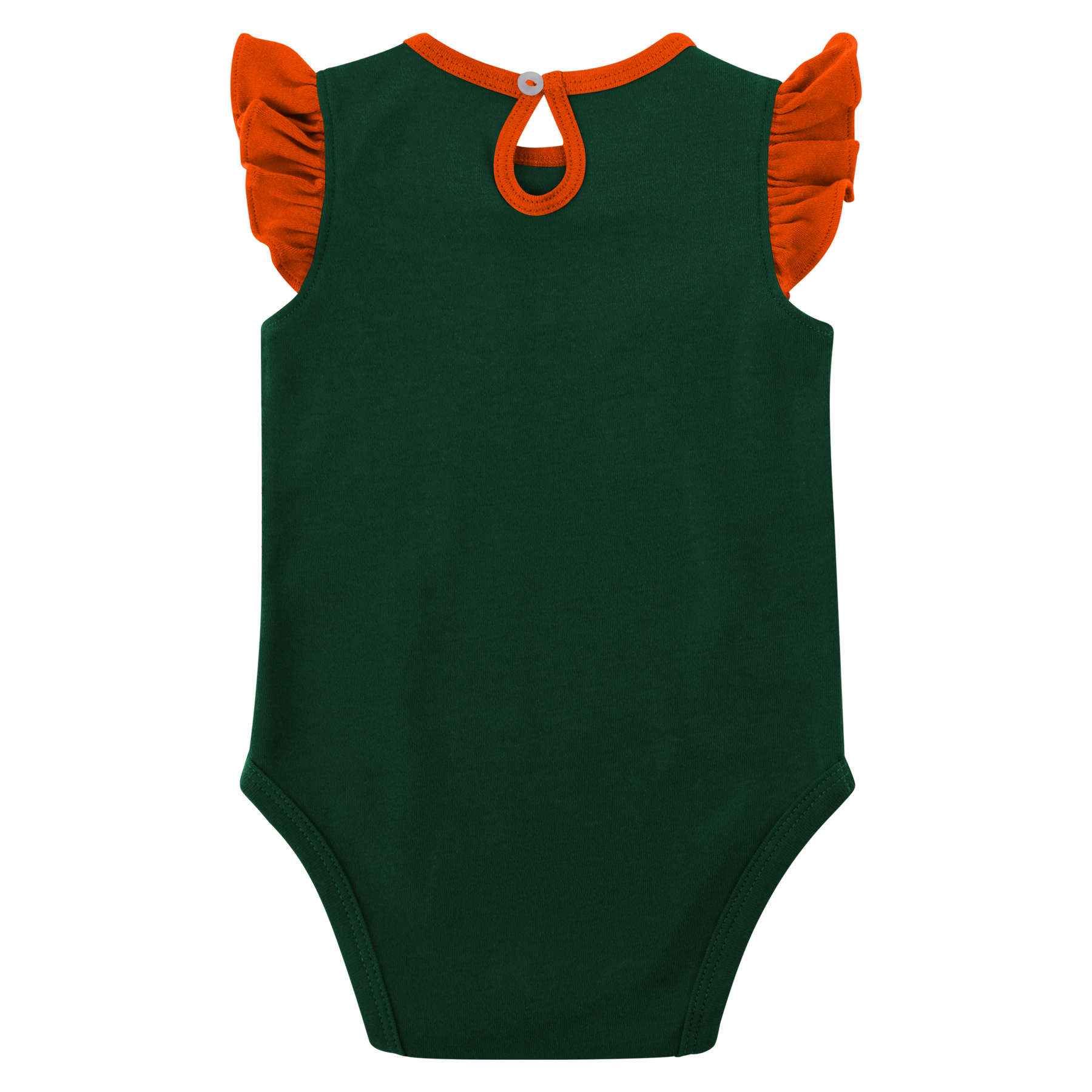 Miami Hurricanes Infant Girls Love The Hurricanes 2-Piece Creeper Set