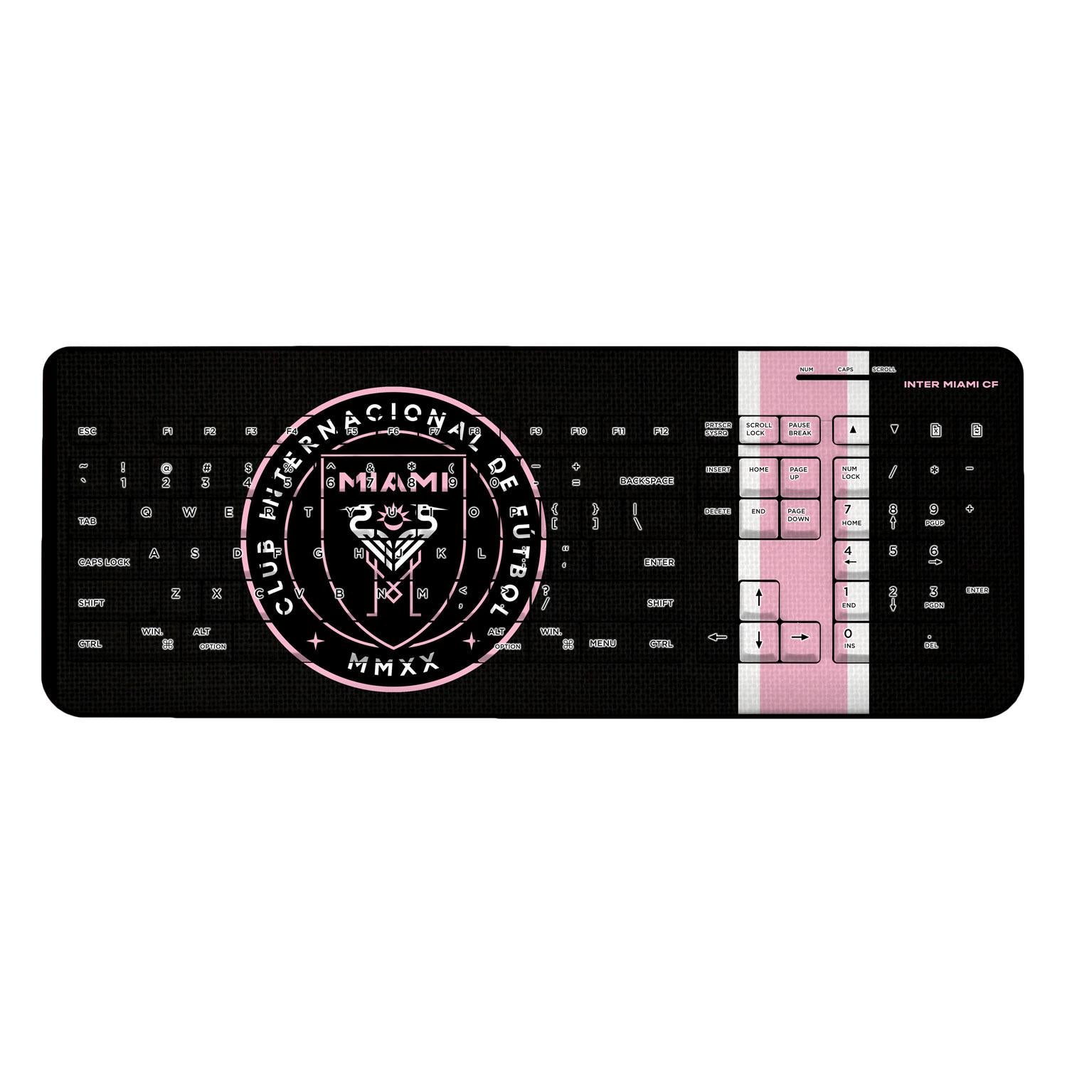 Inter Miami CF Stripe Wireless USB Keyboard
