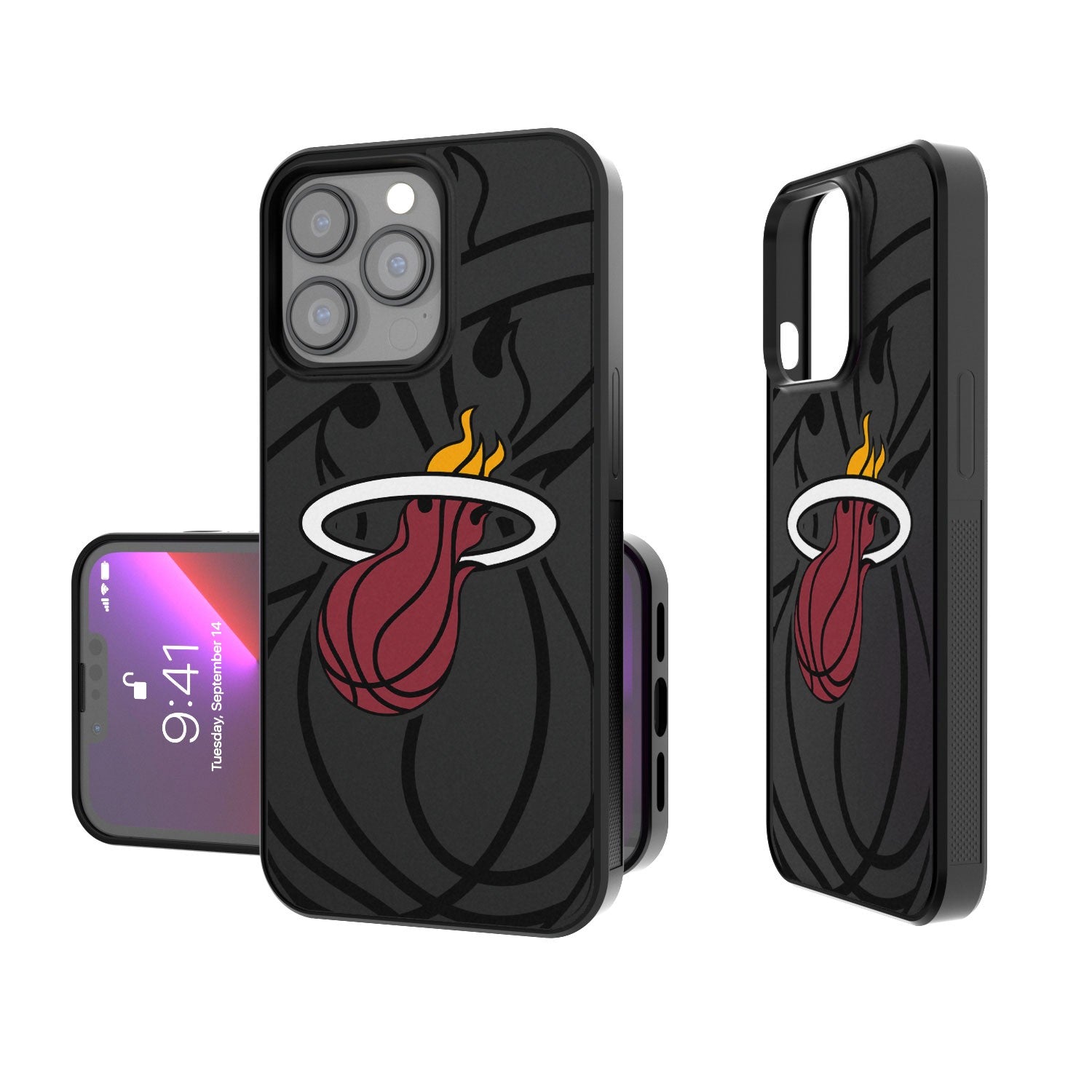Miami Heat Tilt Bump Case