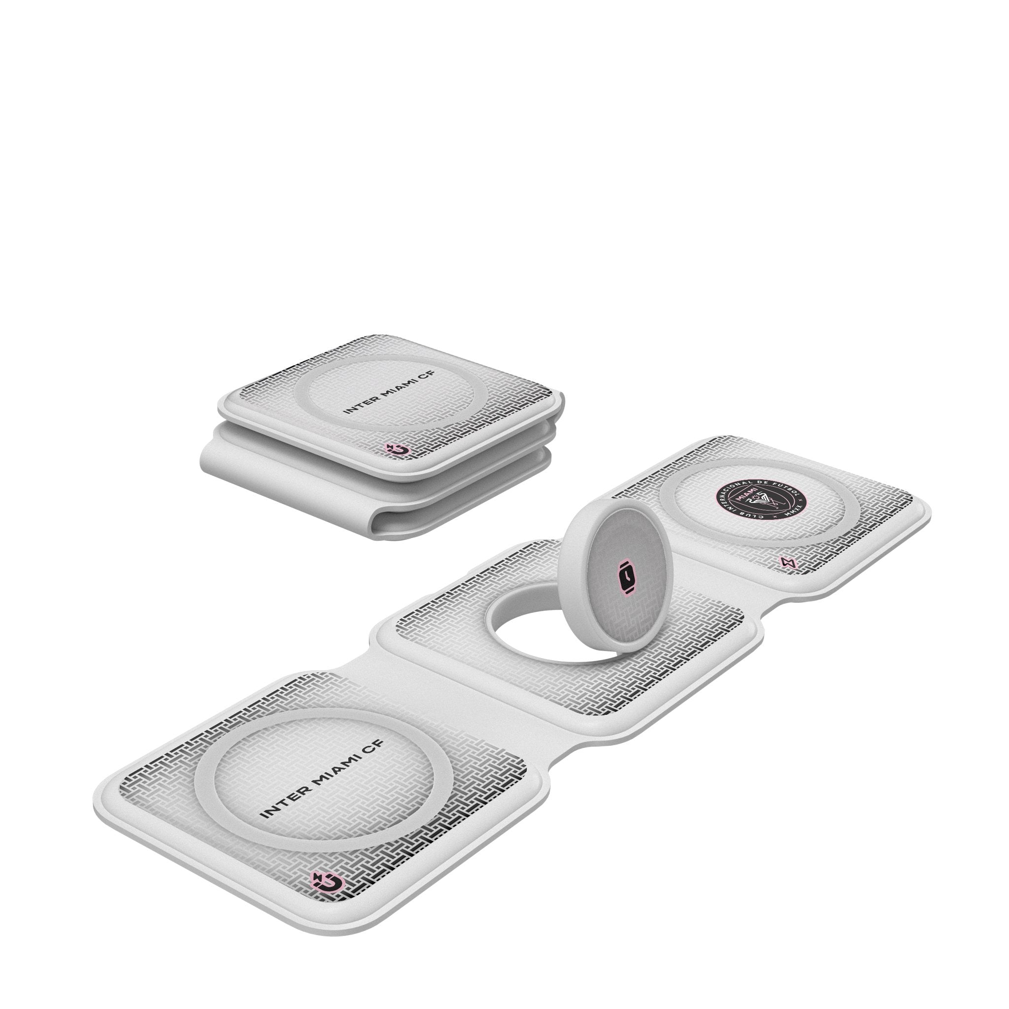 Inter Miami CF Linen Foldable 3 in 1 Charger