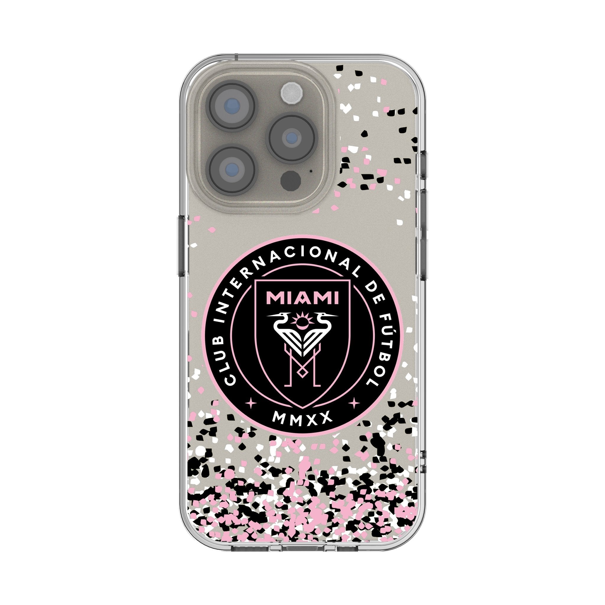 Inter Miami CF Confetti Clear Case