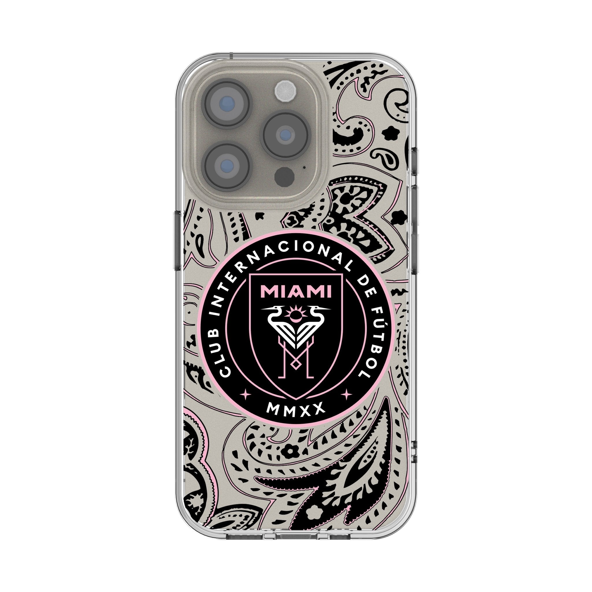 Inter Miami CF Paisley Clear Case