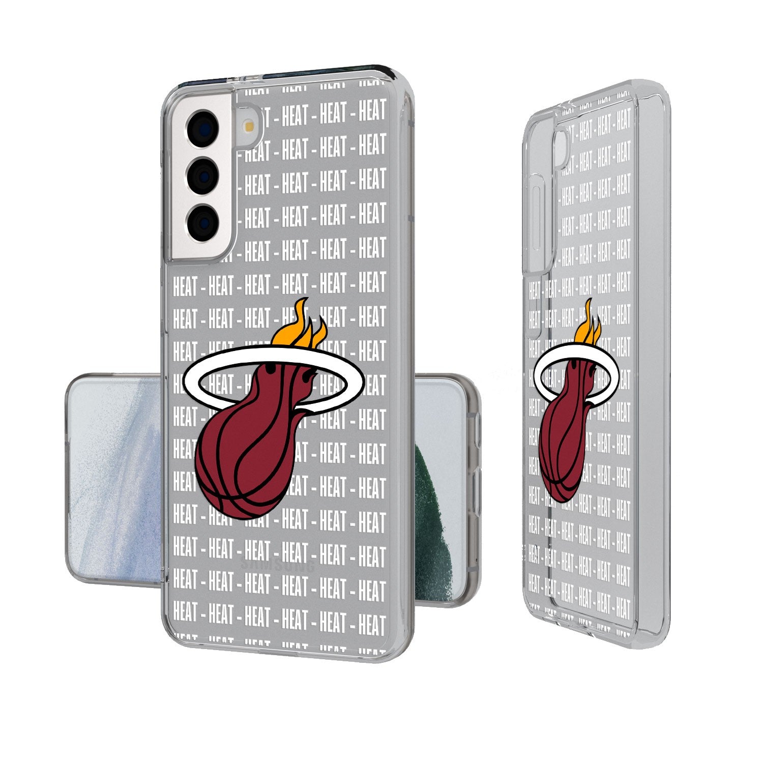 Miami Heat Blackletter Clear Case