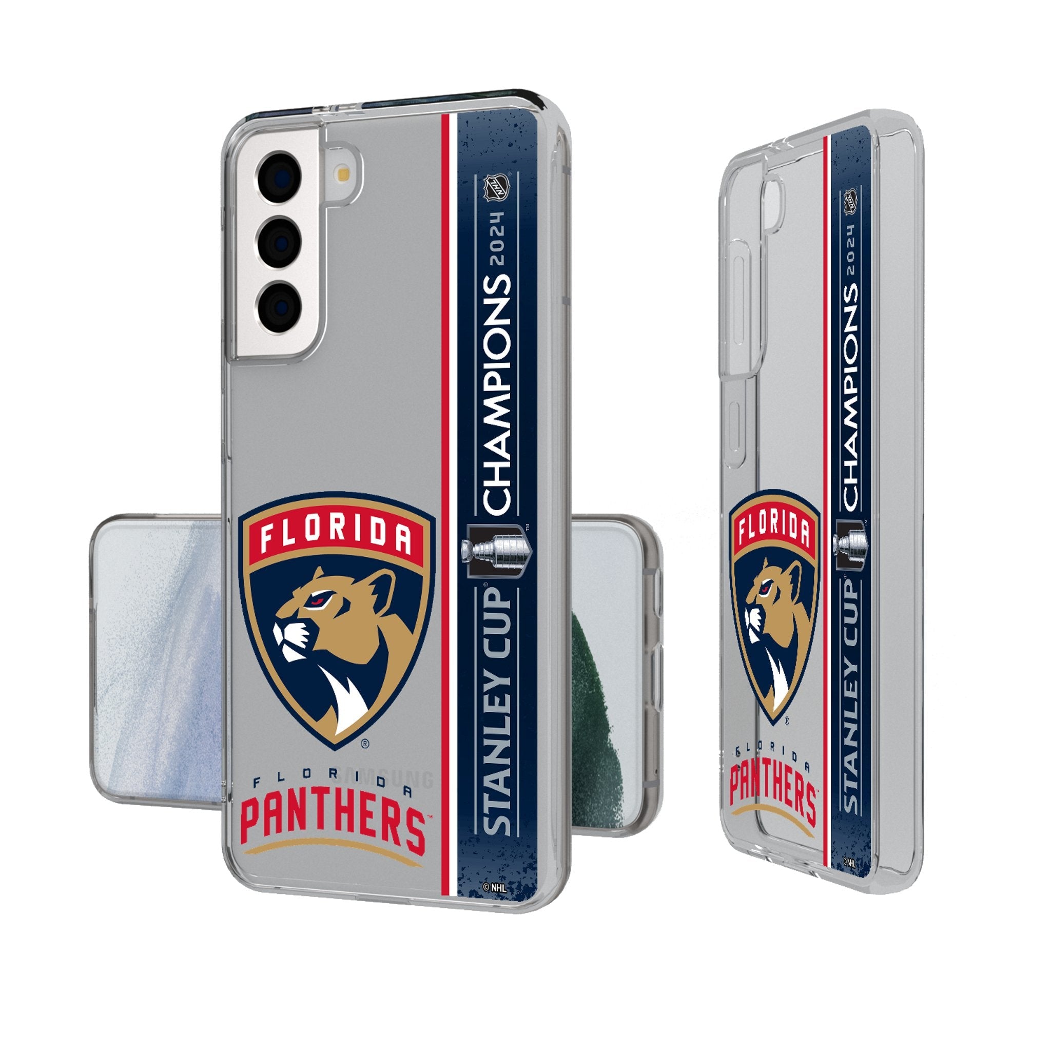 Florida Panthers 2024 Stanley Cup Clear Phone Case