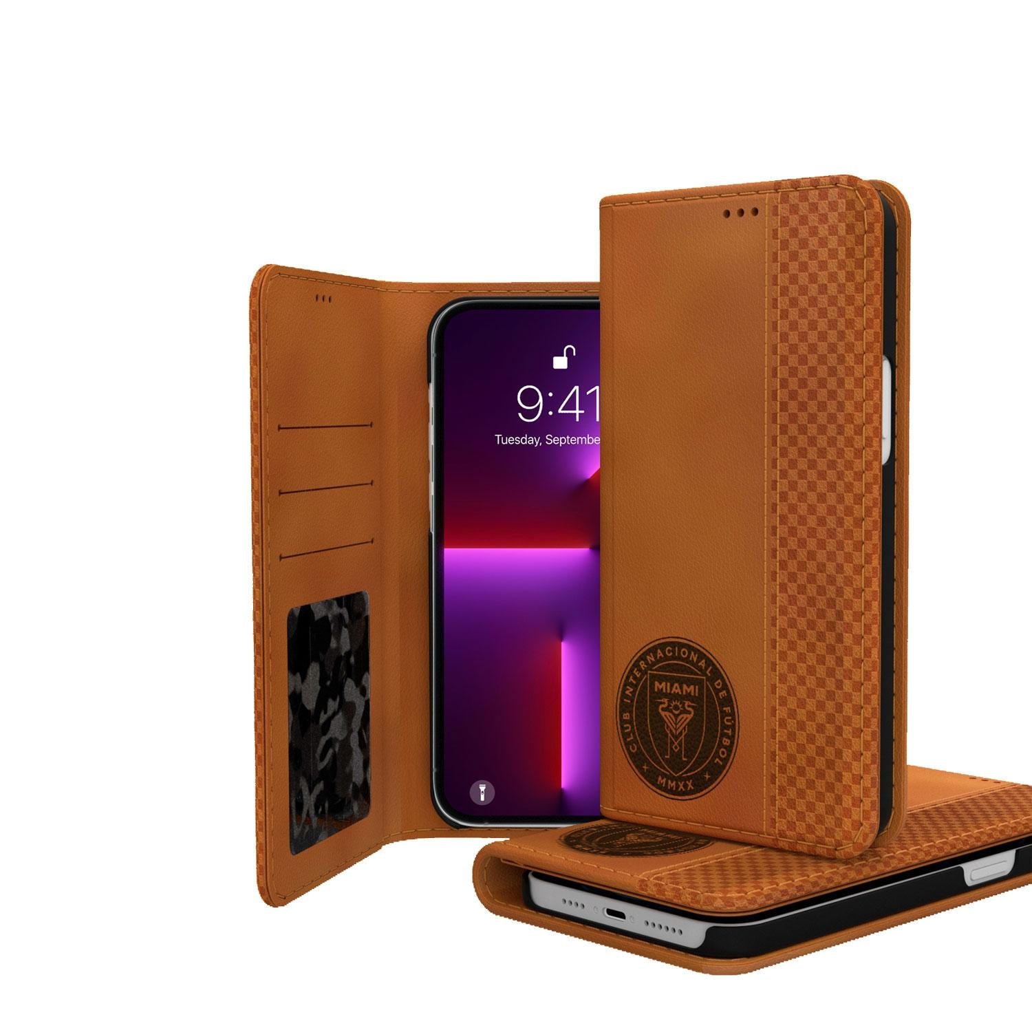 Inter Miami CF  Burn Folio Phone Case