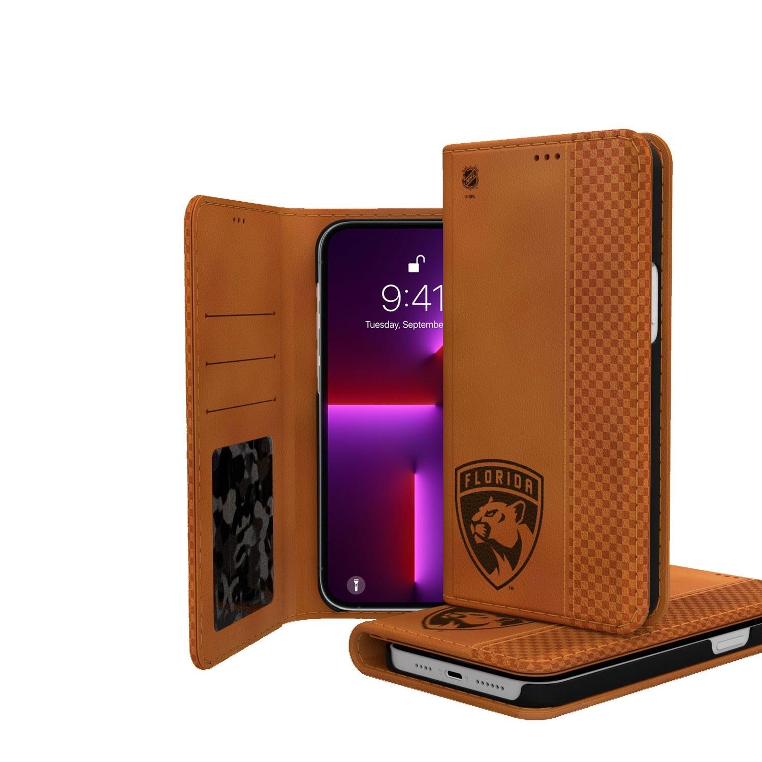 Florida Panthers Burn Folio Phone Case