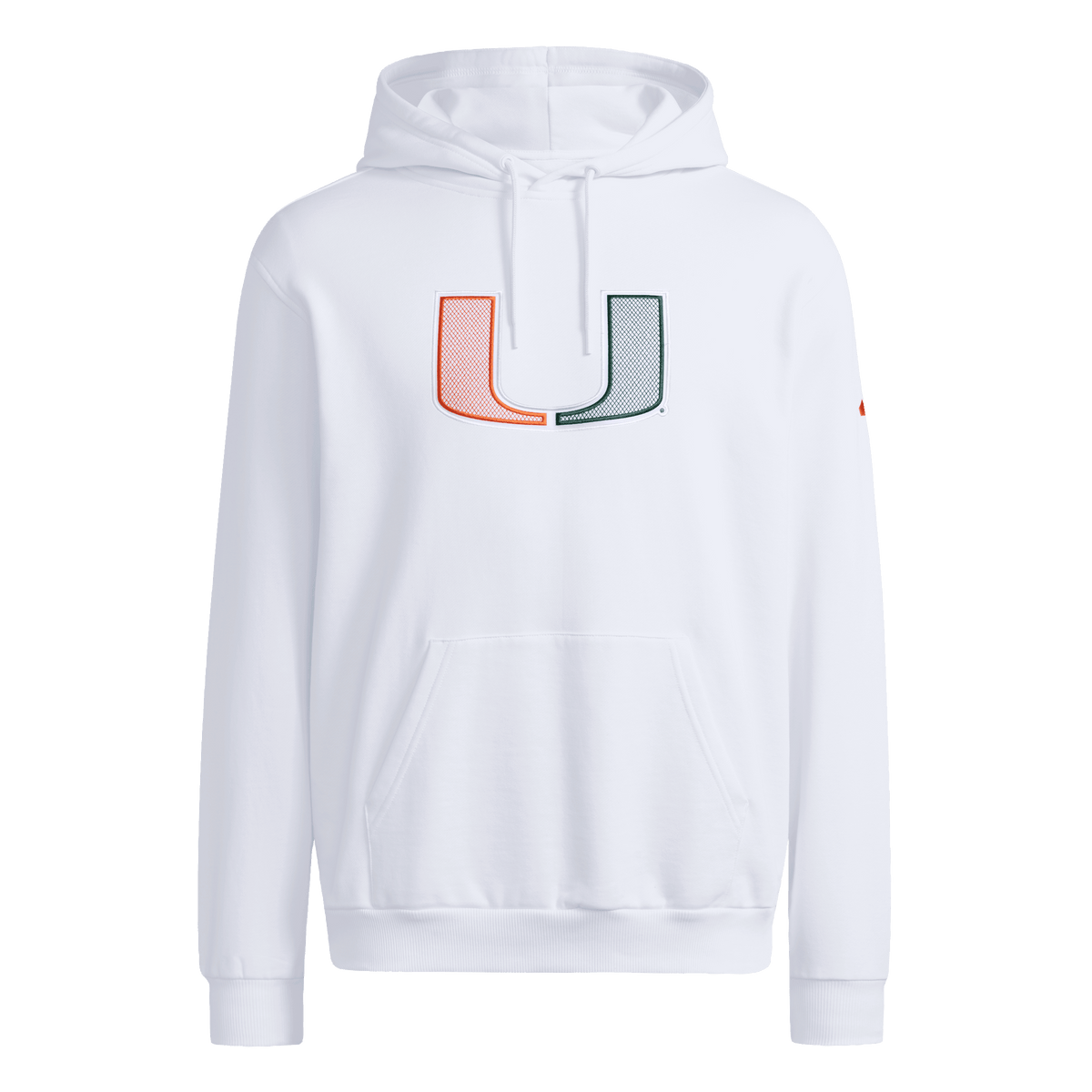 Miami Hurricanes adidas 2001 25th Anniversary Strategy Hoodie - White