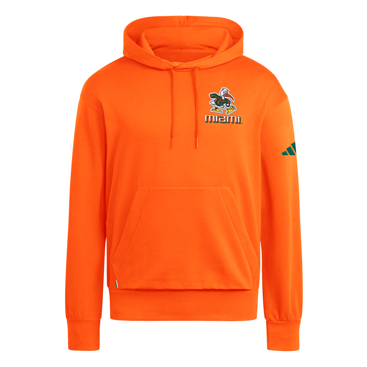Miami Hurricanes adidas 2001 25th Anniversary Strategy Hoodie - Orange