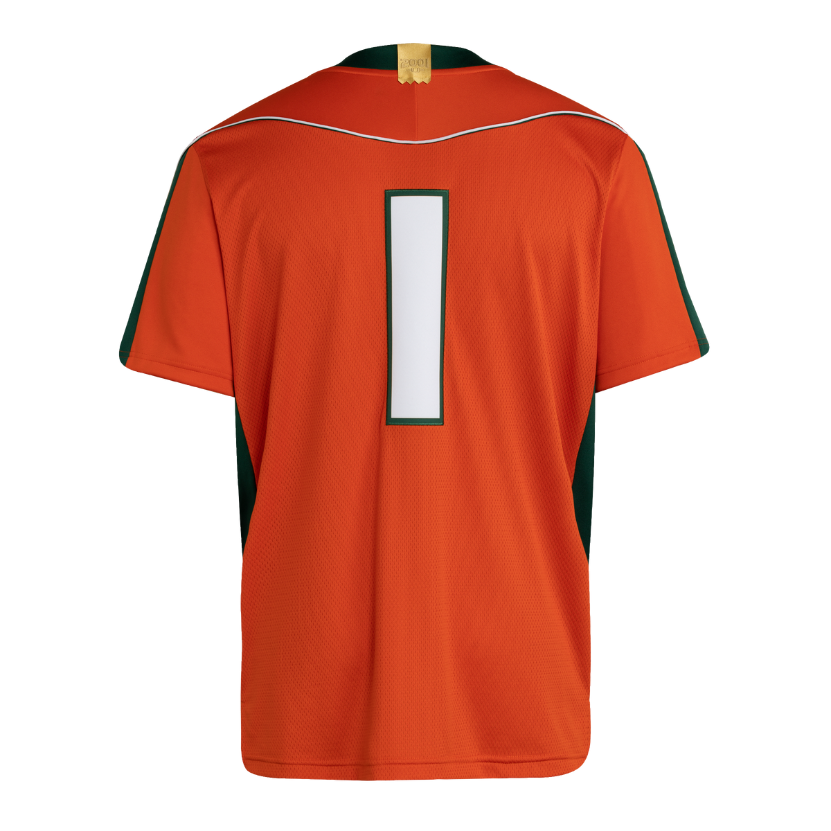 Miami Hurricanes adidas 2001 25th Anniversary Premium Jersey - Orange
