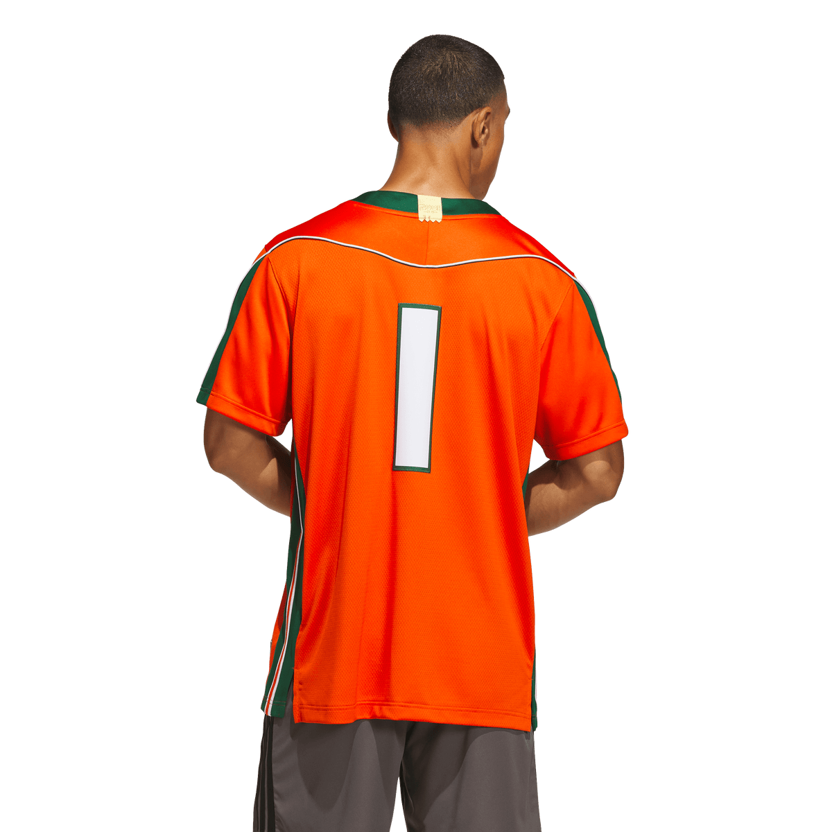 Miami Hurricanes adidas 2001 25th Anniversary Premium Jersey - Orange
