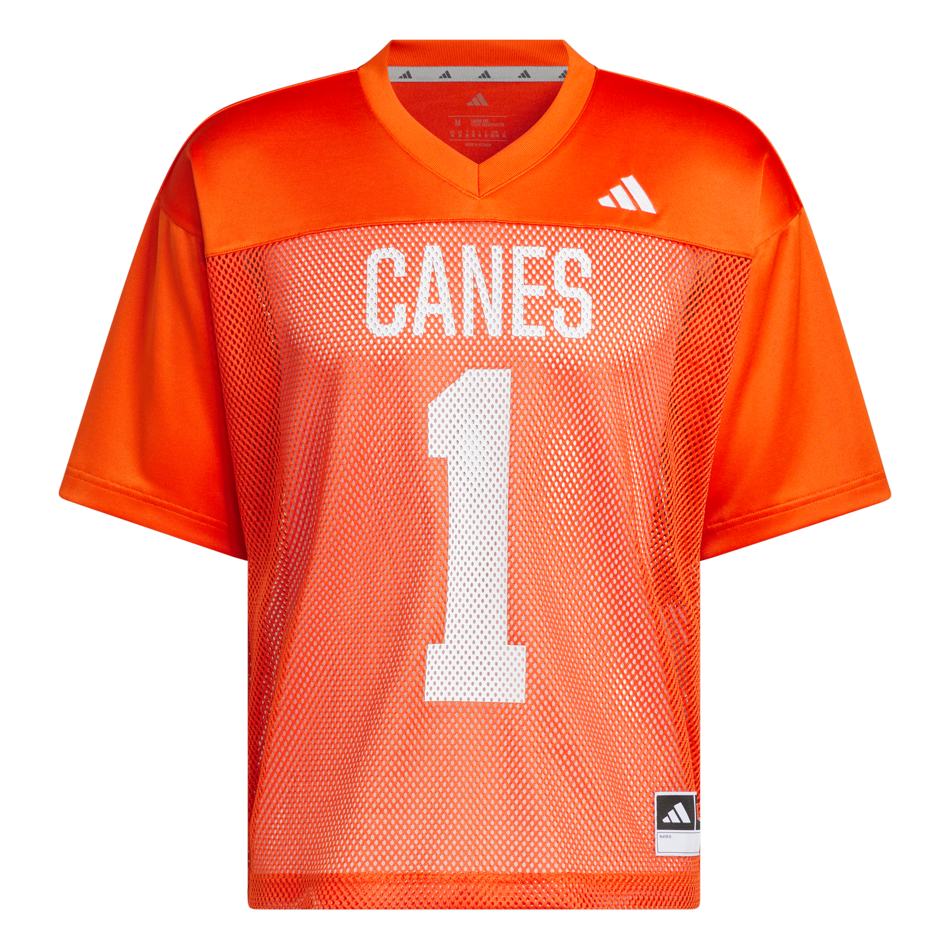 Miami Hurricanes adidas 2026 Mesh Tailgate Jersey - Orange